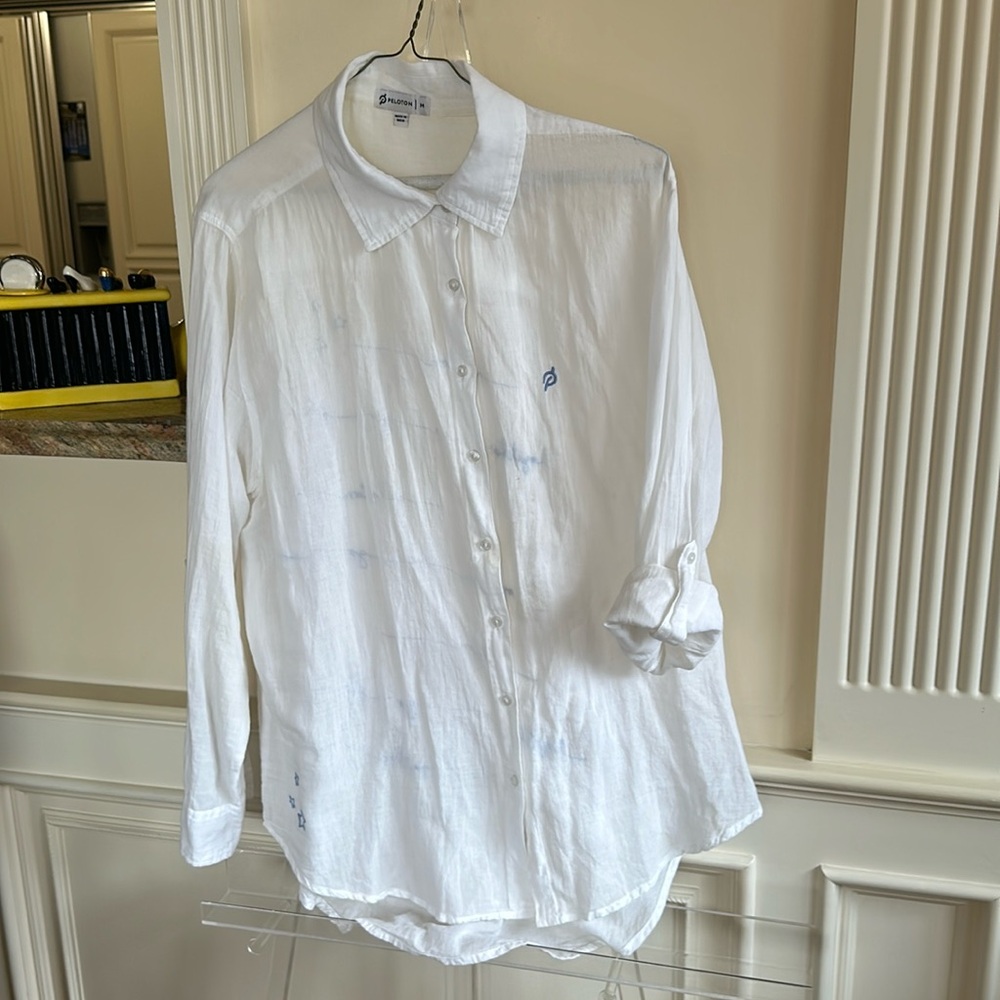 L/S oversized tunic,roll up sleeve